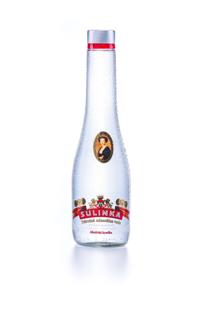 Prírodná minerálna voda Sulinka 330 ml sklo / Voda na trávenie